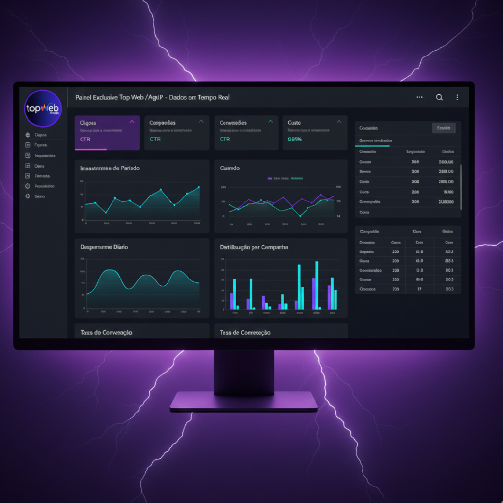 Painel em tempo real AgUP